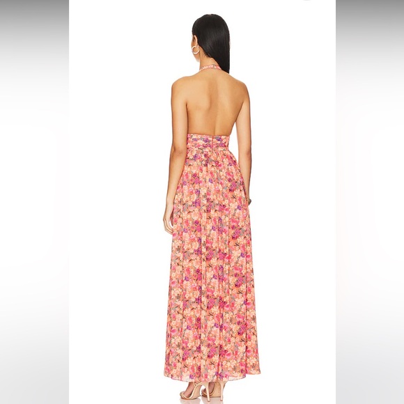 Lovers and Friends Hazel Gown in Impressionist Floral - Revolve - Picture 4 of 5